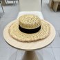 Celine's new spring and summer fisherman's hat, canvas hat, straw woven sunshade (82)