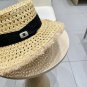 Celine's new spring and summer fisherman's hat, canvas hat, straw woven sunshade (82)