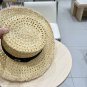 Celine's new spring and summer fisherman's hat, canvas hat, straw woven sunshade (82)