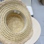 Celine's new spring and summer fisherman's hat, canvas hat, straw woven sunshade (82)