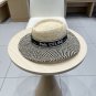 Celine's new spring and summer fisherman's hat, canvas hat, straw woven sunshade (84)