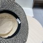 Celine's new spring and summer fisherman's hat, canvas hat, straw woven sunshade (84)