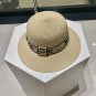 Celine's new spring and summer fisherman's hat, canvas hat, straw woven sunshade (85)