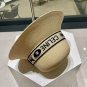 Celine's new spring and summer fisherman's hat, canvas hat, straw woven sunshade (85)