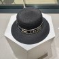 Celine's new spring and summer fisherman's hat, canvas hat, straw woven sunshade (86)