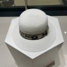 Celine's new spring and summer fisherman's hat, canvas hat, straw woven sunshade (87)