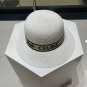 Celine's new spring and summer fisherman's hat, canvas hat, straw woven sunshade (87)