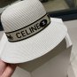 Celine's new spring and summer fisherman's hat, canvas hat, straw woven sunshade (87)