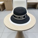 Celine's new straw hat, a high-end custom made in grass color for socialites (2)