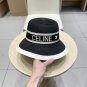 Celine's new straw hat, a high-end custom made in grass color for socialites (2)
