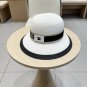 Celine's new straw hat, a high-end custom made in grass color for socialites (3)