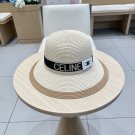 Celine's new straw hat, a high-end custom made in grass color for socialites (4)