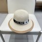 Celine's new straw hat, a high-end custom made in grass color for socialites (4)