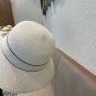 Celine's new straw hat, a high-end custom made in grass color for socialites (5)