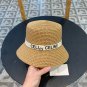 Celine's new straw hat, a high-end custom made in grass color for socialites (6)