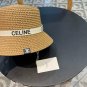 Celine's new straw hat, a high-end custom made in grass color for socialites (6)