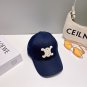 The 2025 CELINE SpringSummer denim baseball cap is super easy to match (5)
