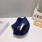 The 2025 CELINE SpringSummer denim baseball cap is super easy to match (12)