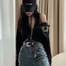 The 2025 CELINE SpringSummer denim baseball cap is super easy to match (21)