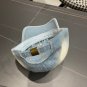 Chanel(New single baseball cap jacquard top layer cowhide fashion (3)