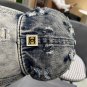 Chanel(New single baseball cap jacquard top layer cowhide fashion (8)