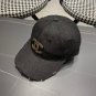 Chanel(New single baseball cap jacquard top layer cowhide fashion (16)