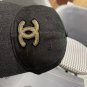 Chanel(New single baseball cap jacquard top layer cowhide fashion (16)