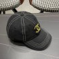 Chanel(New single baseball cap jacquard top layer cowhide fashion (18)