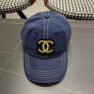 Chanel(New single baseball cap jacquard top layer cowhide fashion (19)