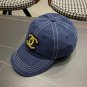 Chanel(New single baseball cap jacquard top layer cowhide fashion (19)