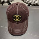 Chanel(New single baseball cap jacquard top layer cowhide fashion (20)