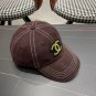 Chanel(New single baseball cap jacquard top layer cowhide fashion (20)