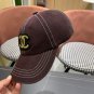 Chanel(New single baseball cap jacquard top layer cowhide fashion (20)