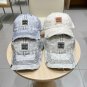 Chanel(New single baseball cap jacquard top layer cowhide fashion (22)