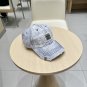 Chanel(New single baseball cap jacquard top layer cowhide fashion (23)