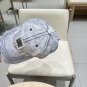 Chanel(New single baseball cap jacquard top layer cowhide fashion (23)