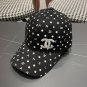 Chanel(New single baseball cap jacquard top layer cowhide fashion (31)