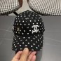 Chanel(New single baseball cap jacquard top layer cowhide fashion (31)