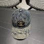 Chanel(New single baseball cap jacquard top layer cowhide fashion (38)
