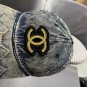 Chanel(New single baseball cap jacquard top layer cowhide fashion (38)