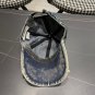 Chanel(New single baseball cap jacquard top layer cowhide fashion (38)