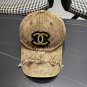 Chanel(New single baseball cap jacquard top layer cowhide fashion (40)