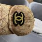 Chanel(New single baseball cap jacquard top layer cowhide fashion (40)