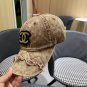 Chanel(New single baseball cap jacquard top layer cowhide fashion (40)