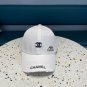 Chanel(New single baseball cap jacquard top layer cowhide fashion (42)