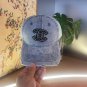 Chanel(New single baseball cap jacquard top layer cowhide fashion (47)
