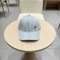 Chanel(New single baseball cap jacquard top layer cowhide fashion (50)