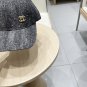 Chanel(New single baseball cap jacquard top layer cowhide fashion (51)
