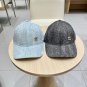 Chanel(New single baseball cap jacquard top layer cowhide fashion (51)