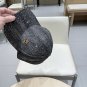 Chanel(New single baseball cap jacquard top layer cowhide fashion (51)